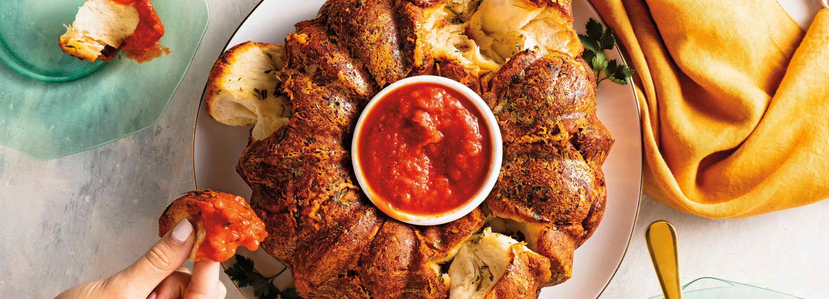 Savory Pull-Apart Bread | Schnucks