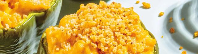 Mac & Cheese Stuffed Peppers