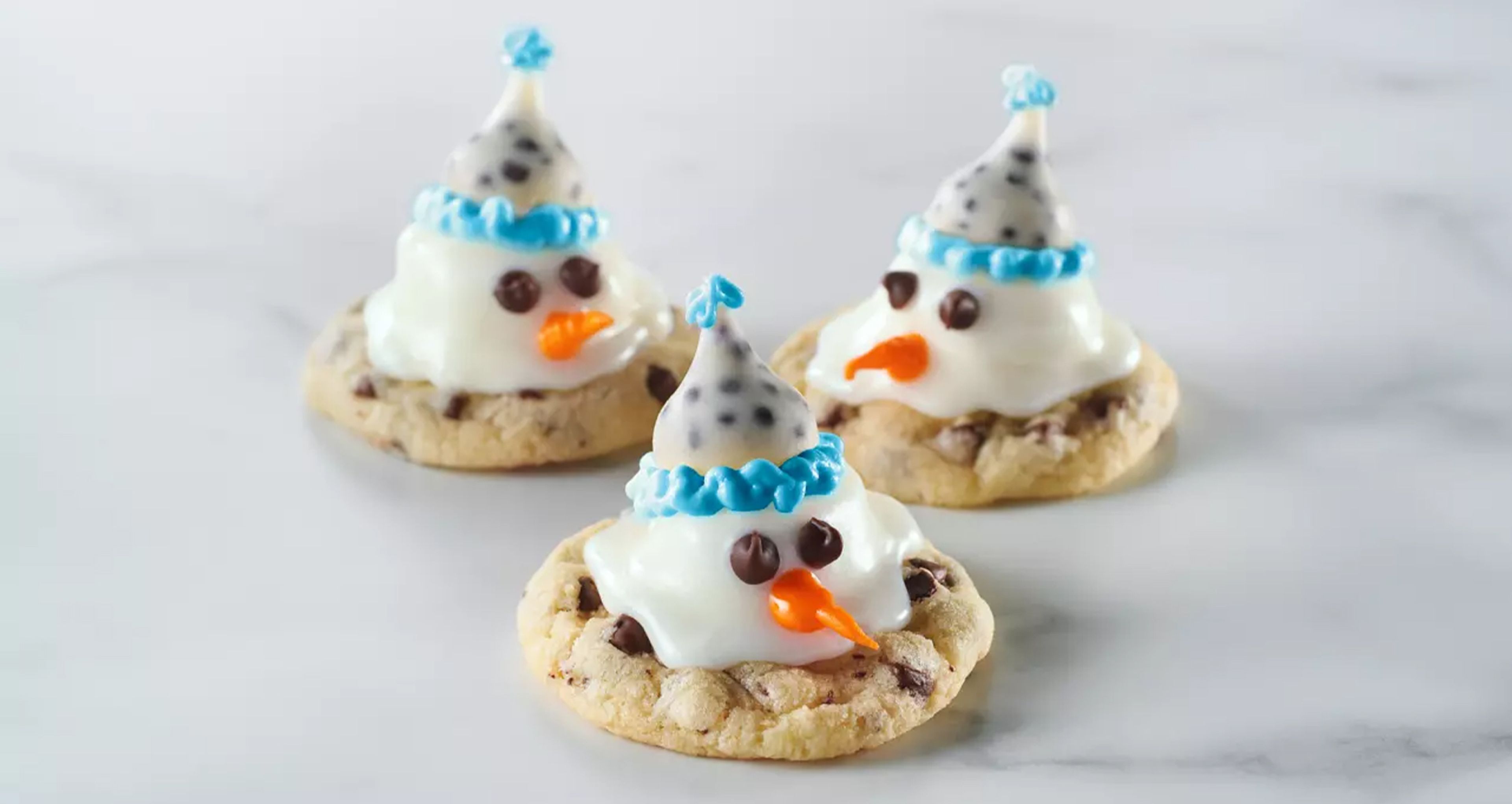 Hershey Snowman Sugar Cookies