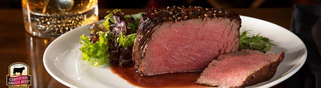 Pan Roasted Filet with Red Wine Reduction Sauce
