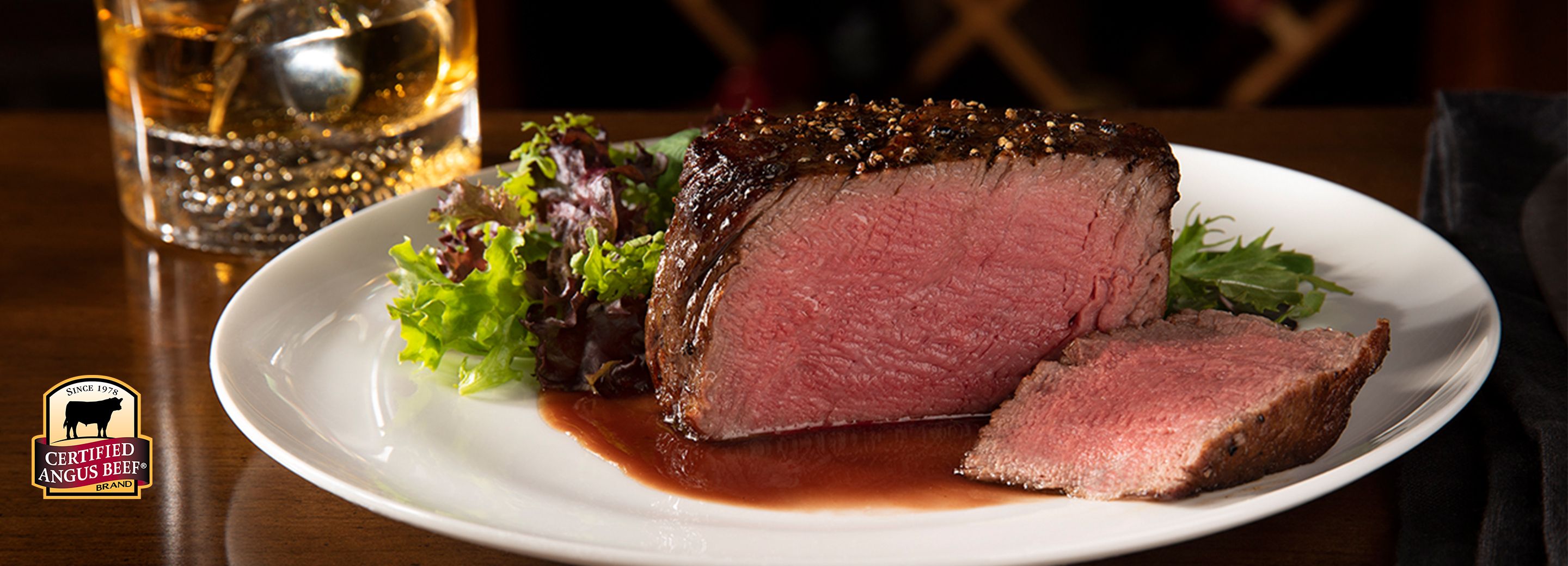 Pan Roasted Filet with Red Wine Reduction Sauce