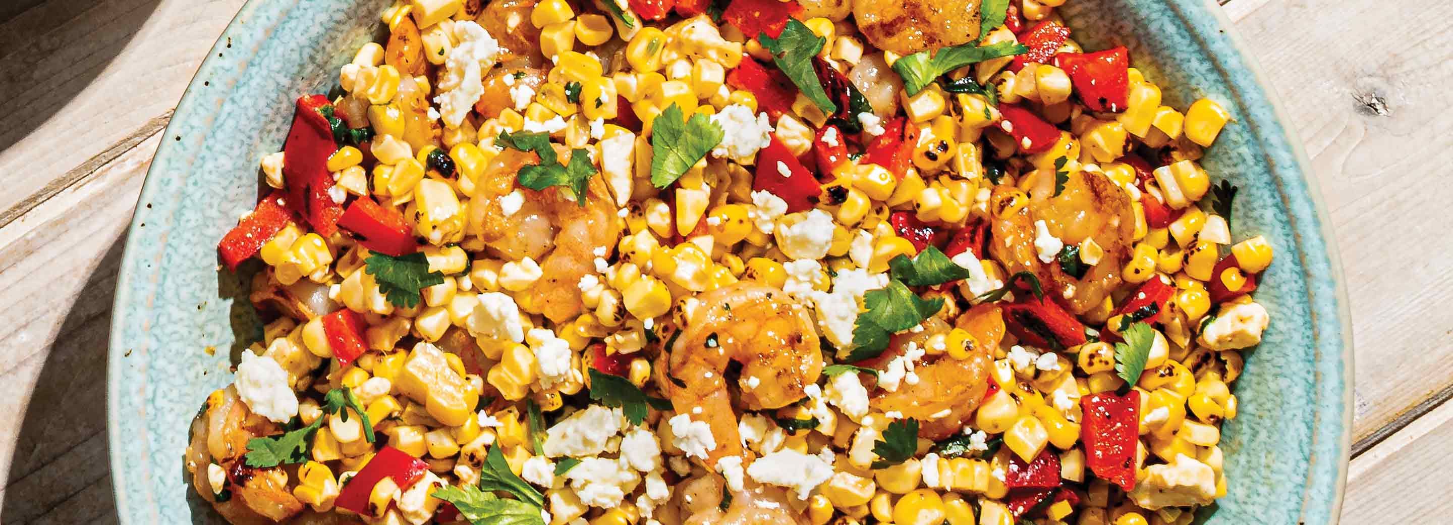 Charred Corn and Shrimp Salad | Schnucks