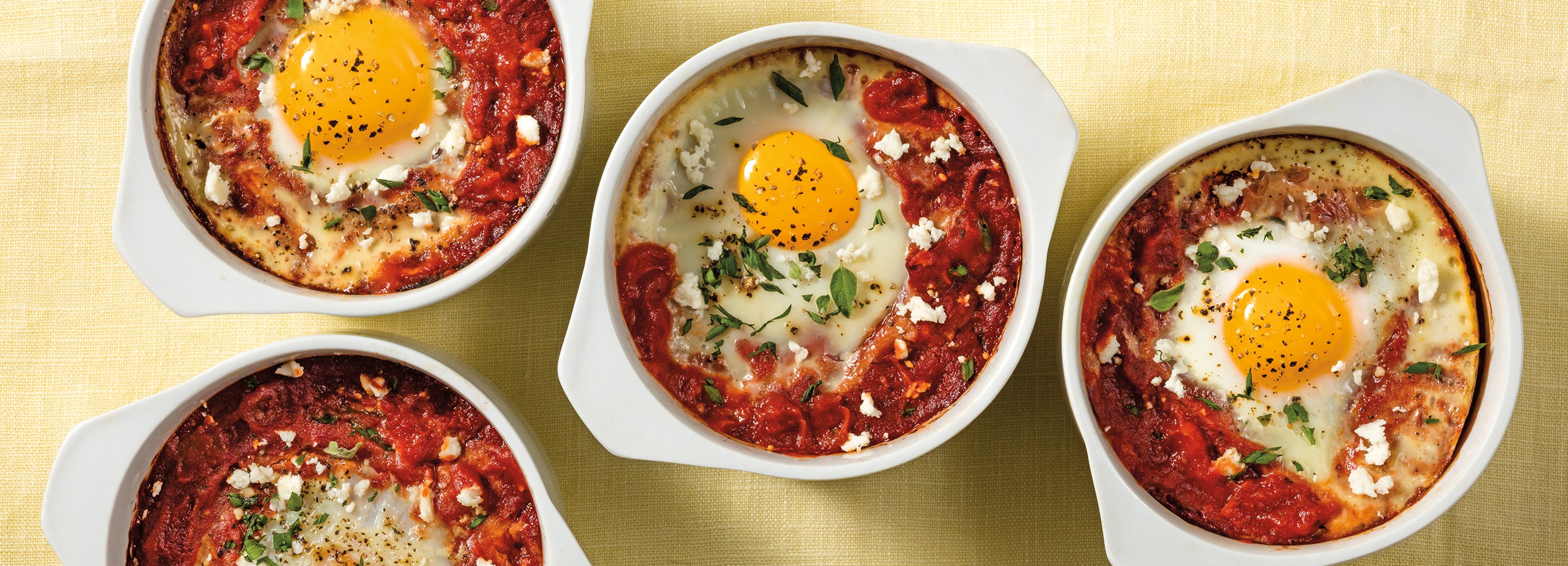 Baked Eggs With Tomato Sauce