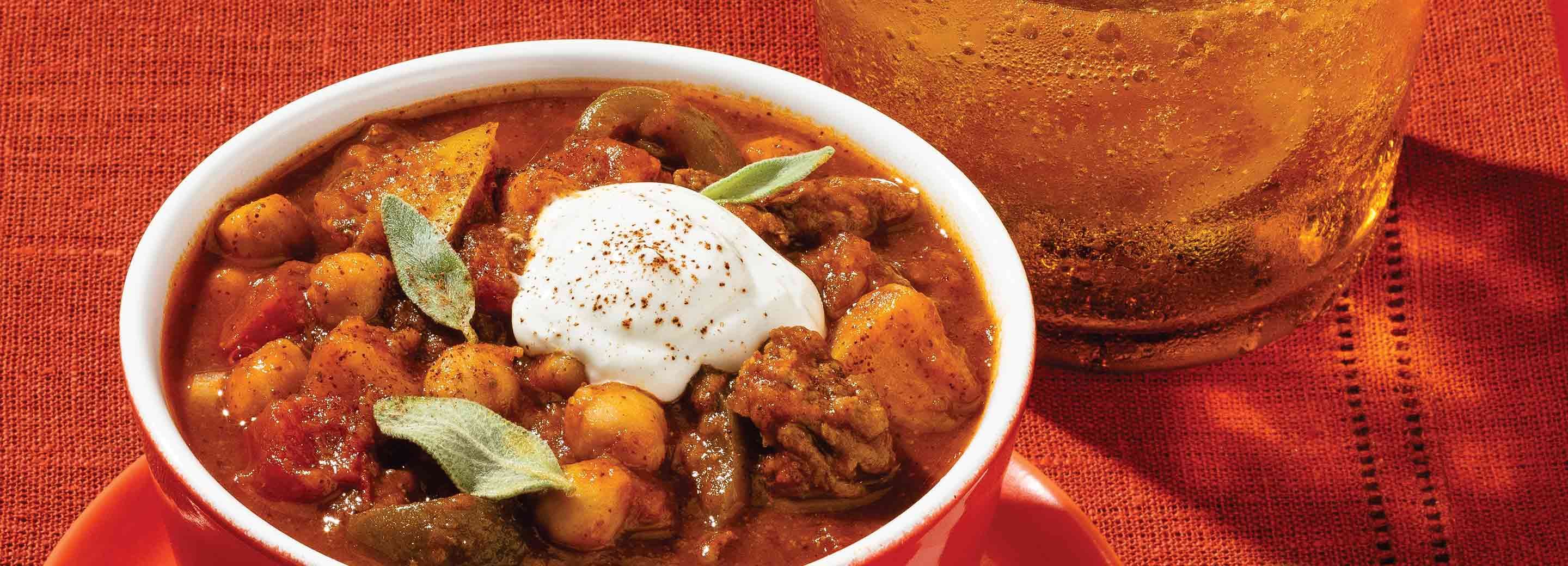 Pumpkin & Apple Chili