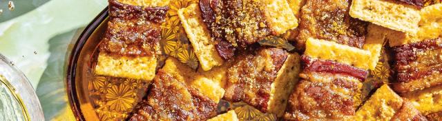 Bacon Bow-Tie Crackers