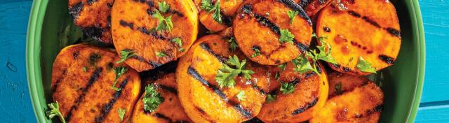 Grilled Sweet Potatoes