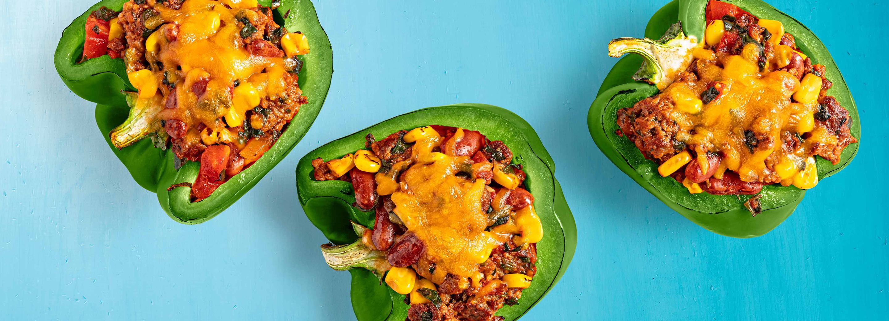 Plant-Based Stuffed Peppers
