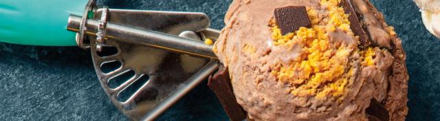 Pumpkin Chocolate Chunk Ice Cream