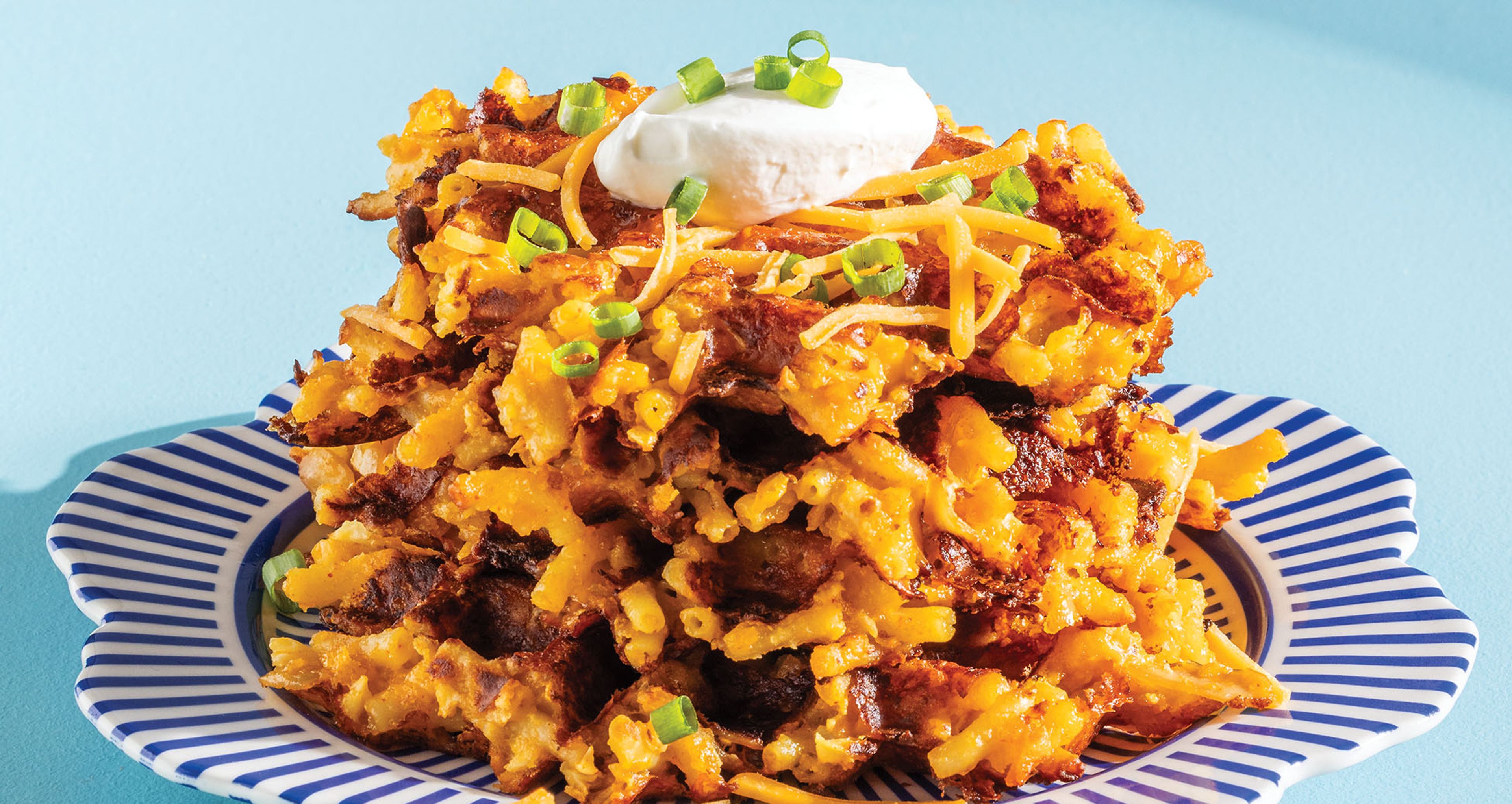 Mac-And-Cheese Waffles