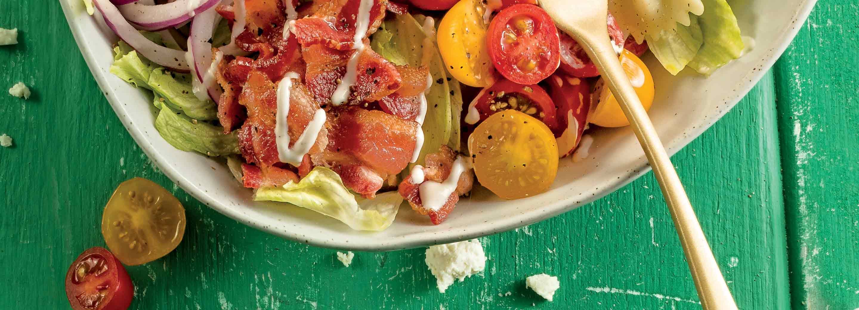 BLT Pasta Salad with Ranch