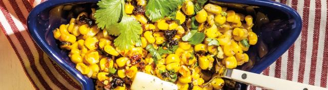 Butter-Lime Charred Corn