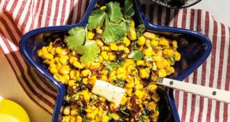 Butter-Lime Charred Corn