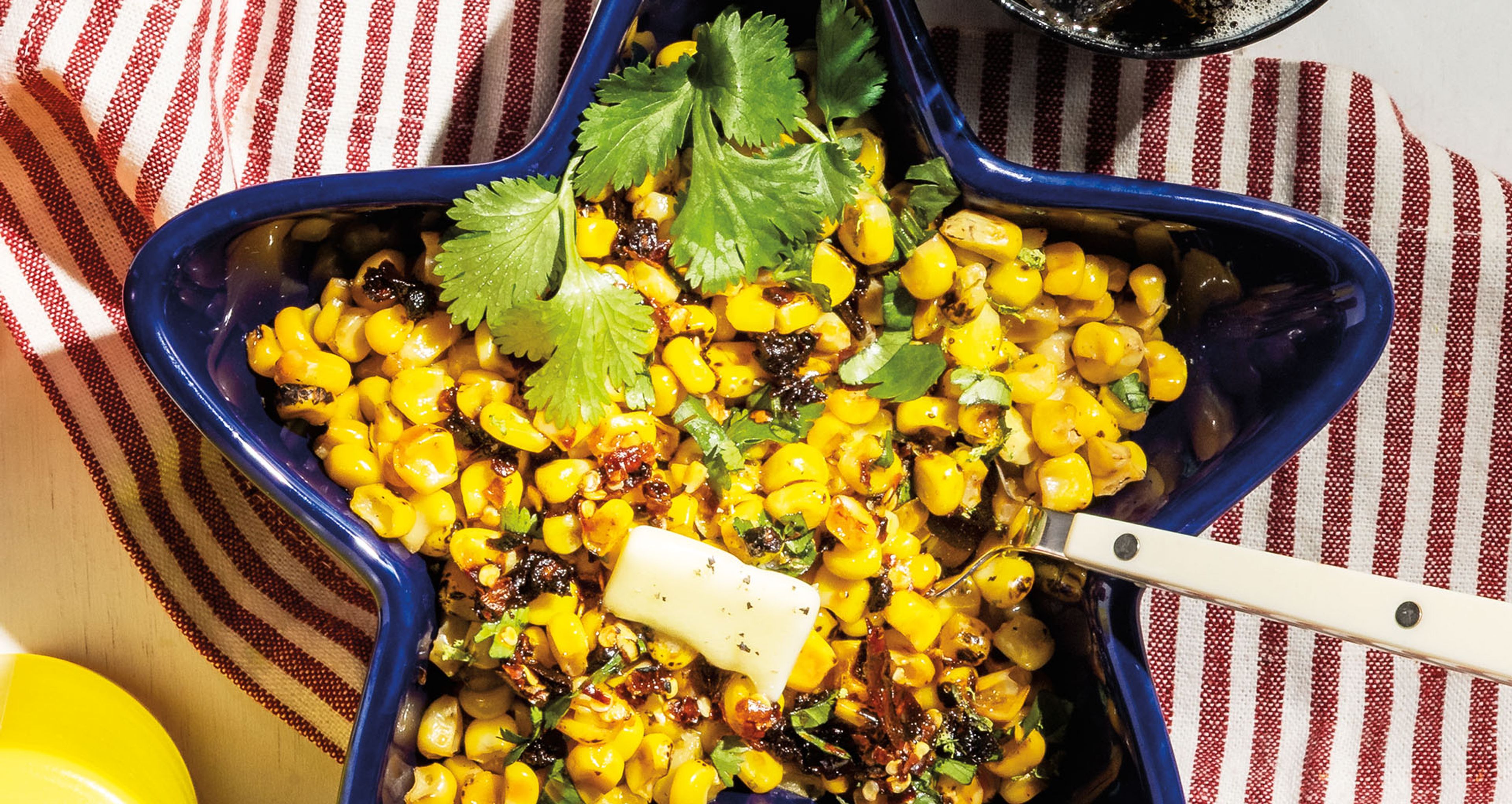 Butter-Lime Charred Corn