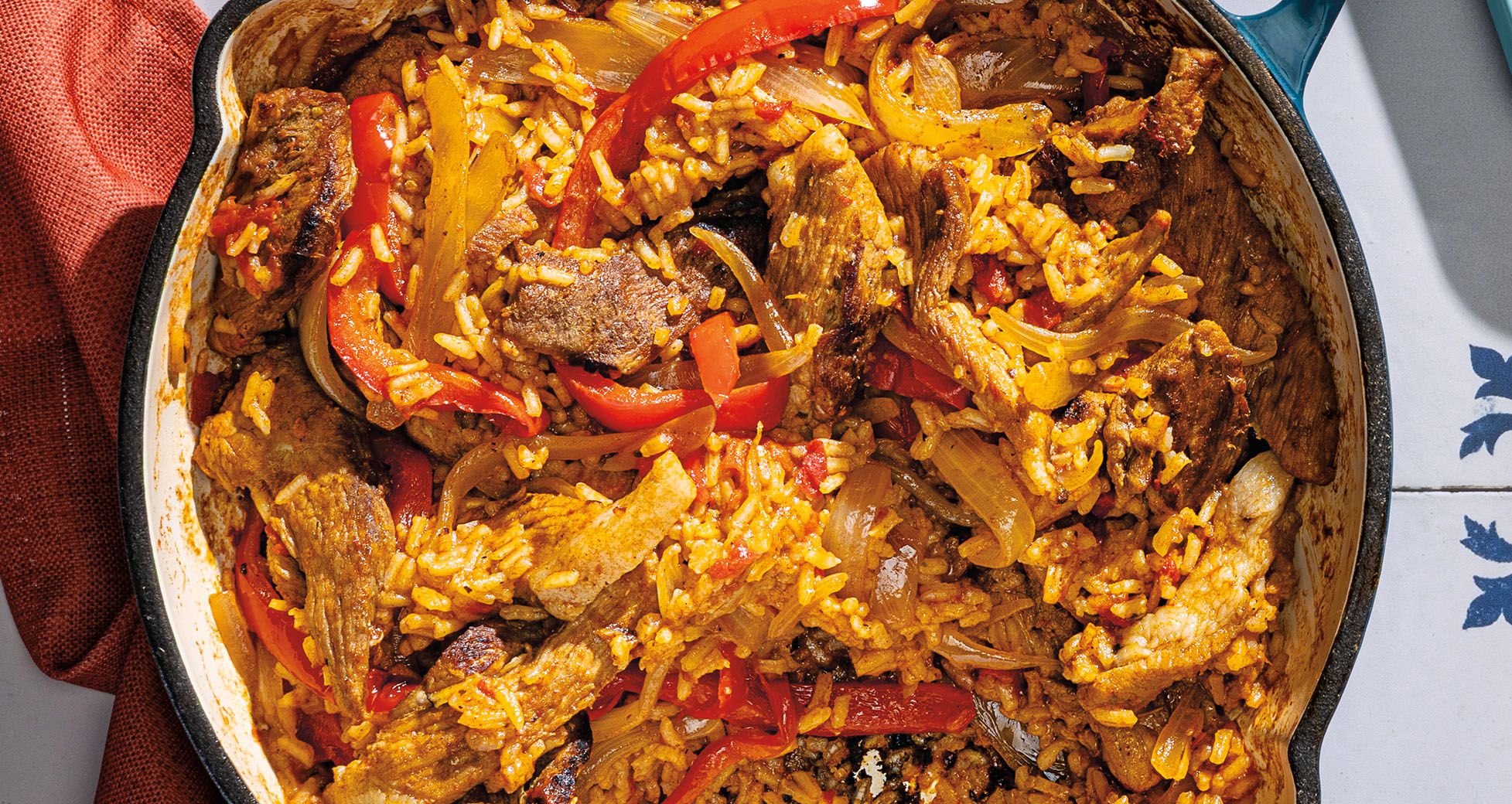 Pork Fajita Skillet