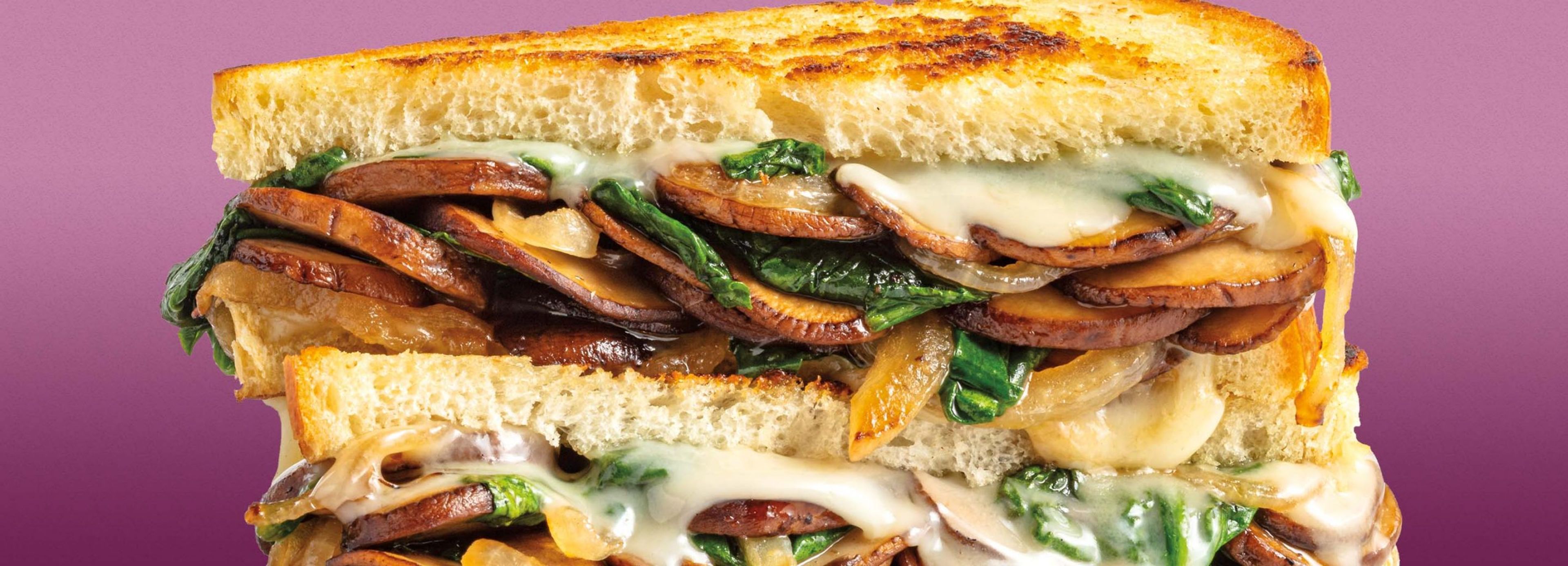 Mushroom Grilled Cheese