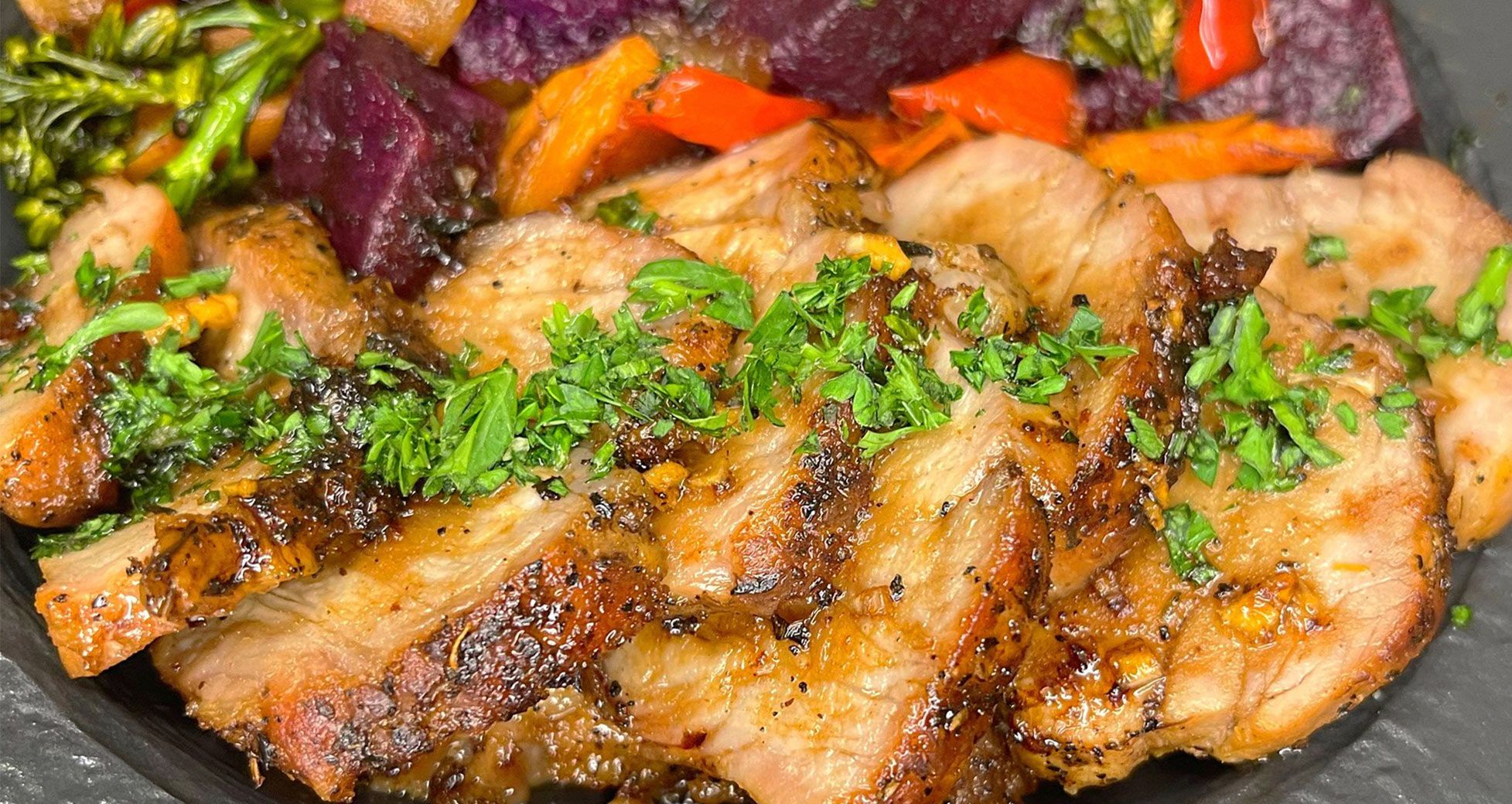 Garlic Honey Glaze Pork Tenderloin | Schnucks
