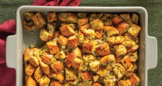 Homemade Buttery-Herb Stuffing