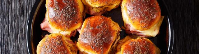 Duke's Mayo Ham and Swiss Sliders