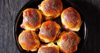 Duke's Mayo Ham and Swiss Sliders