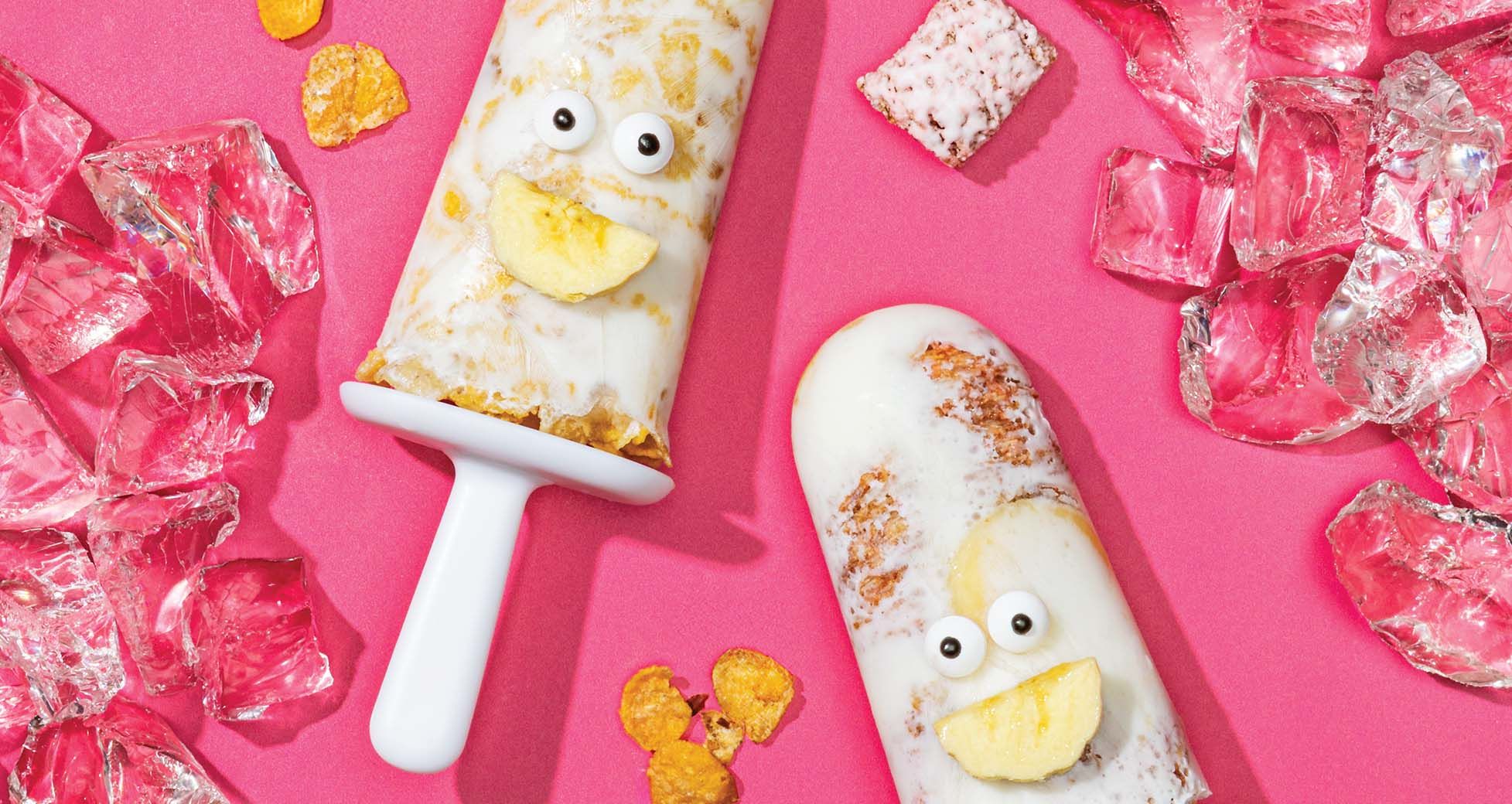 Brrr-eakfast Cereal Popsicles