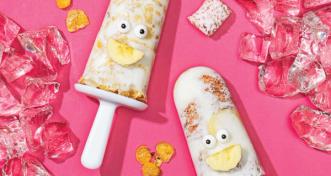Brrr-eakfast Cereal Popsicles