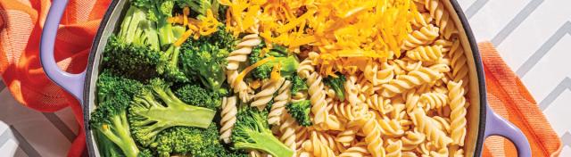 Protein-Packed Mac & Cheese with Broccoli