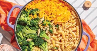 Protein-Packed Mac & Cheese with Broccoli