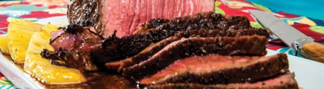Pineapple Teriyaki London Broil