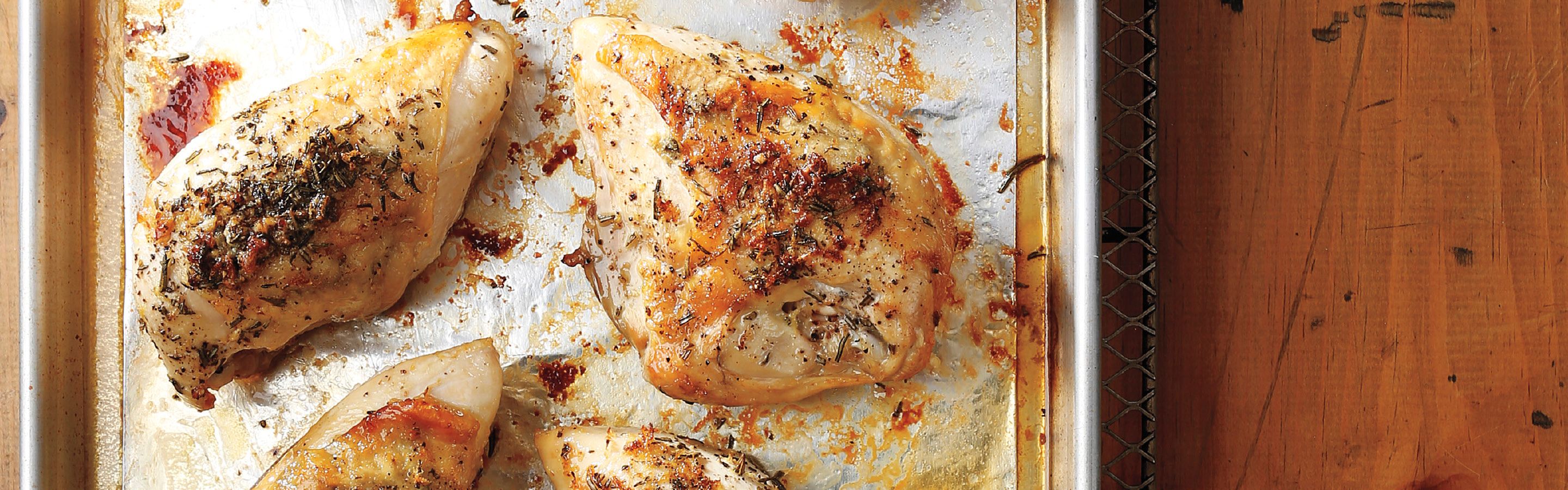 Rosemary-Garlic Roasted Chicken