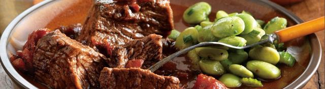 Smoky Chipotle Pot Roast with Cornbread