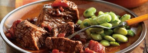 Smoky Chipotle Pot Roast with Cornbread