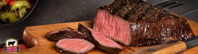 London Broil Steaks with Three-Pepper Marinade