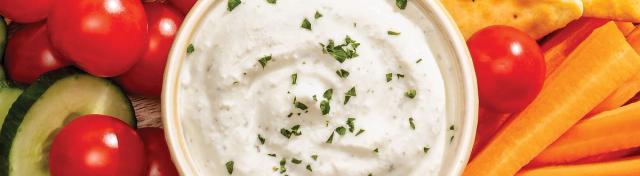 Cottage Cheese Ranch Veggie Dip