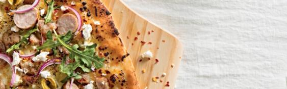 Bratwurst & Onion Pizza