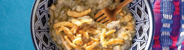 Easy Slow Cooker Green Bean Casserole