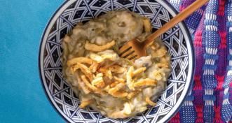 Easy Slow Cooker Green Bean Casserole