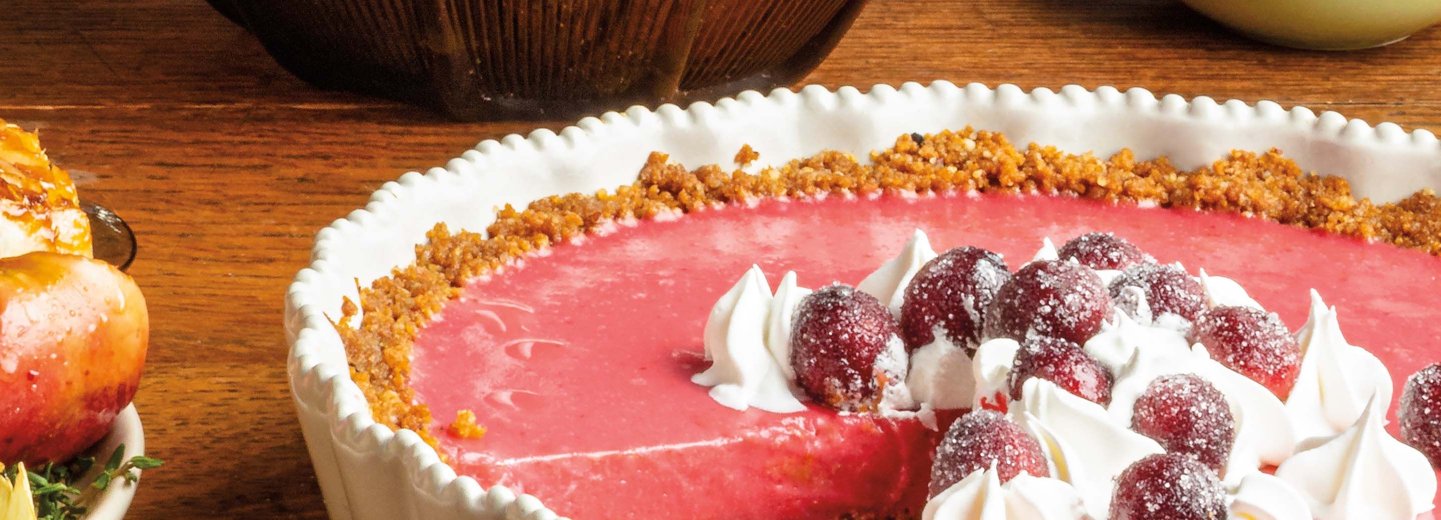 Cranberry Lime Pie