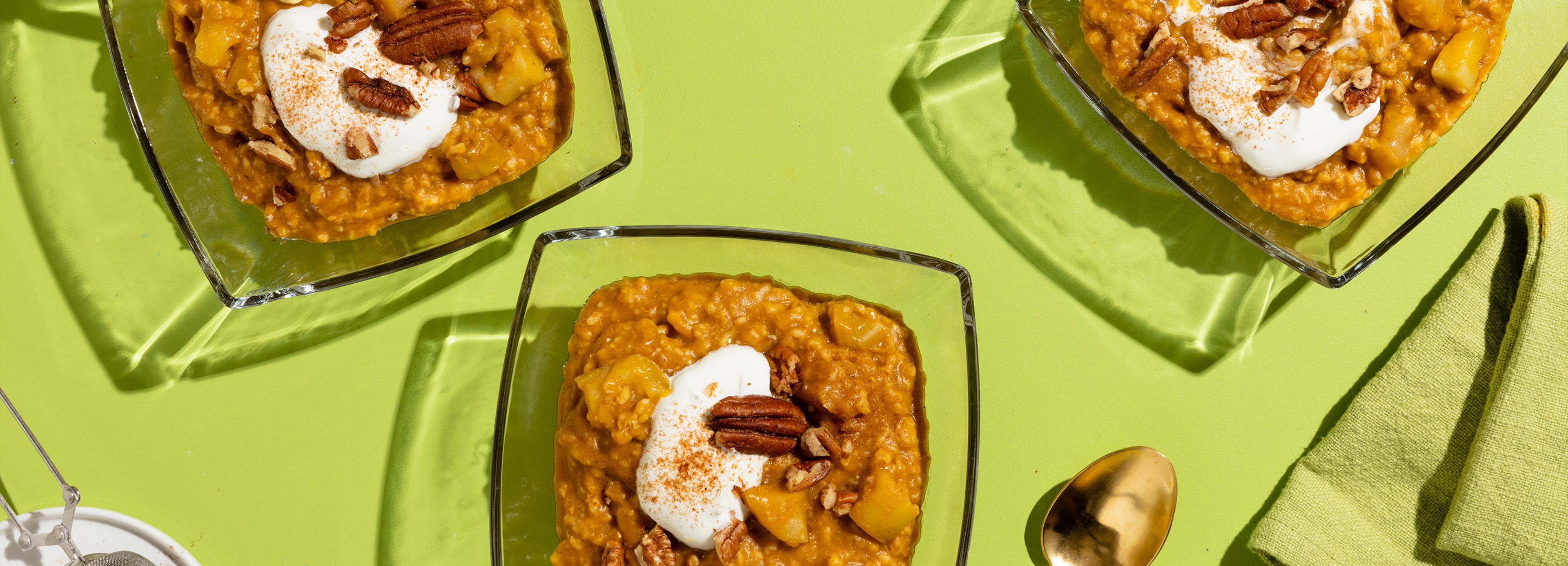 Slow Cooker Pumpkin Oatmeal