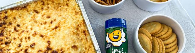 Kernel Season's Garlic Parmesan Artichoke Dip