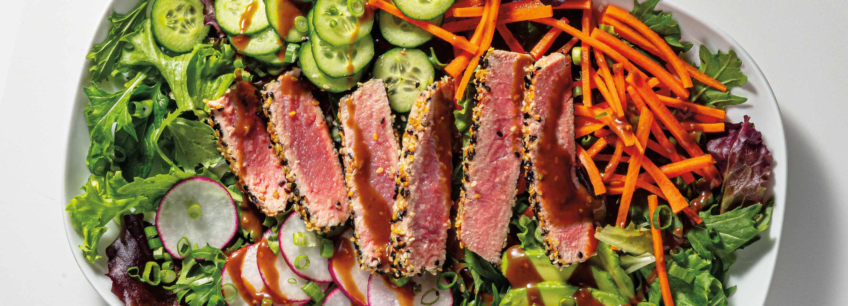 Sesame Crusted Tuna Salad Schnucks   5d789a74e3e6654d41a16da1324f96d3299b58b4 2880x1040 