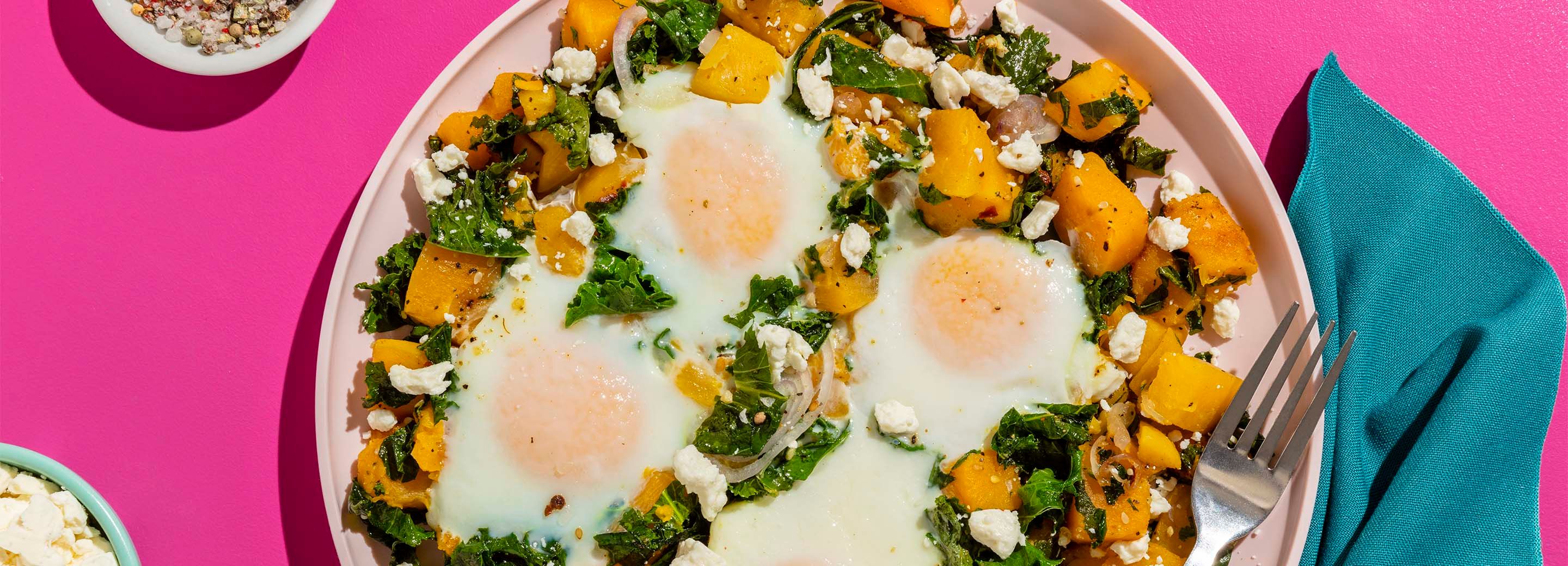 Kale Butternut Squash Breakfast Hash