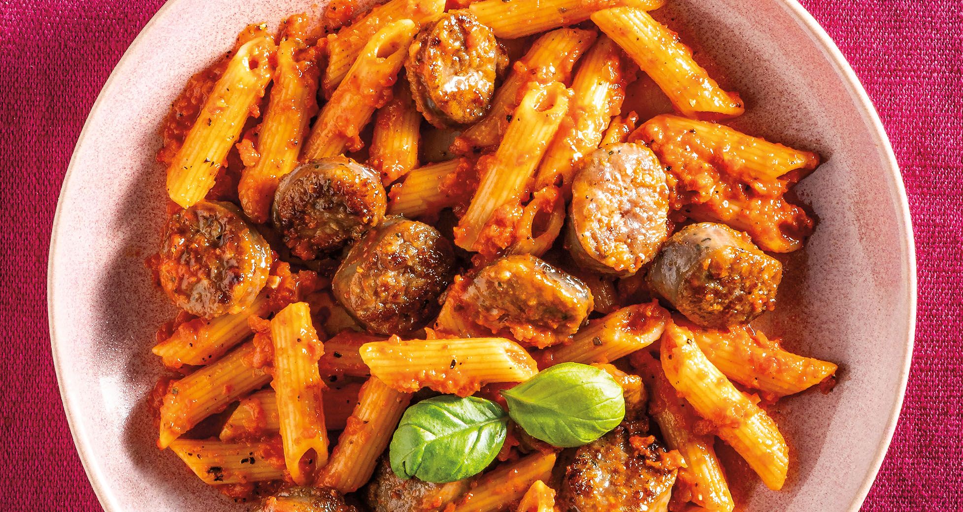 Roasted Red Pepper Pasta