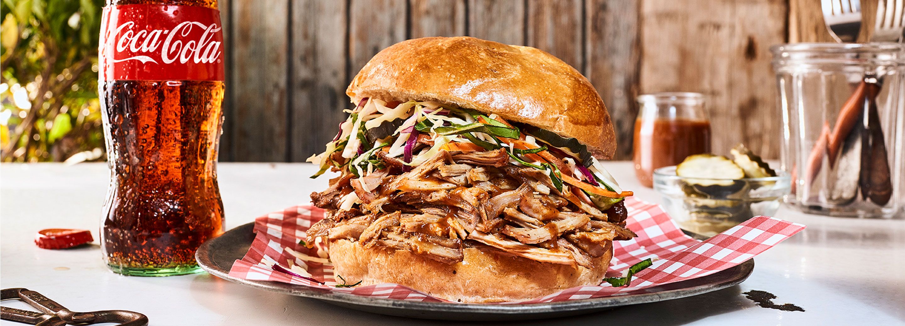 Coca Cola Pulled Pork Sandwiches