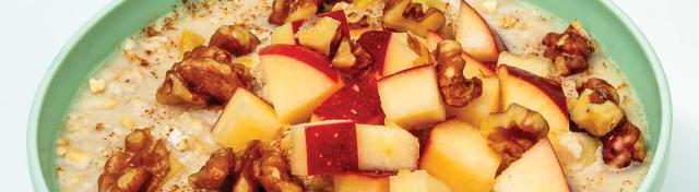 Apples and Walnuts Applesauce Quick Oats