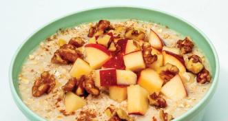 Apples and Walnuts Applesauce Quick Oats