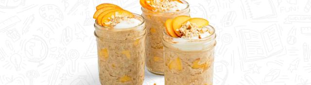Peachy Overnight Oats