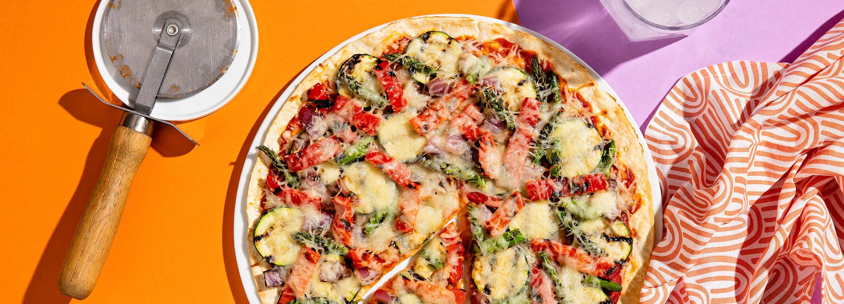 Grilled Veggie Pizza