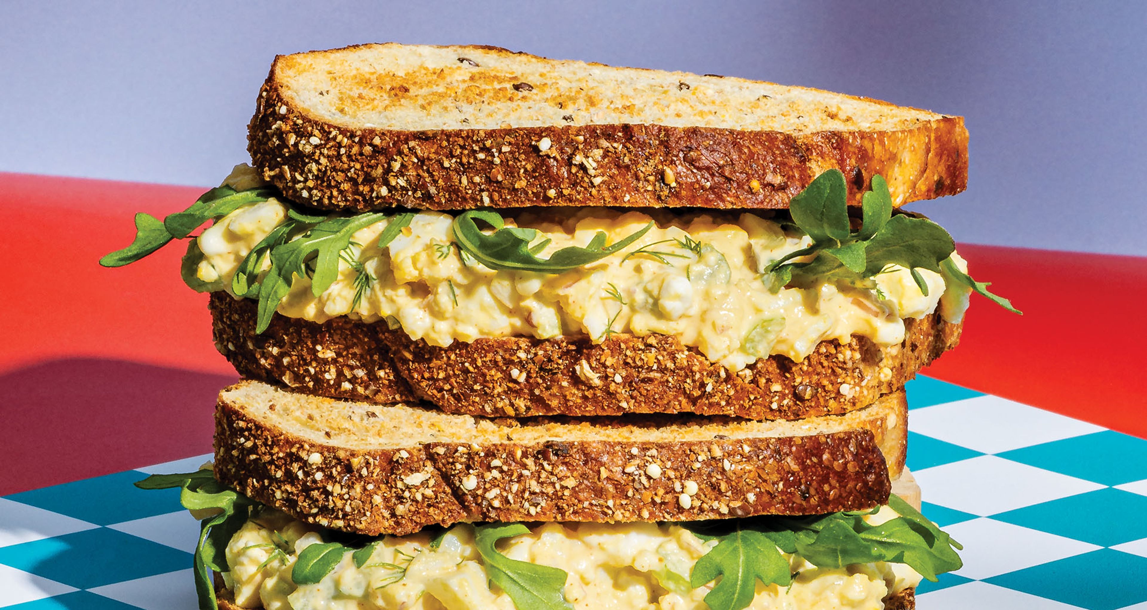 Cottage Cheese Egg Salad Sandwi