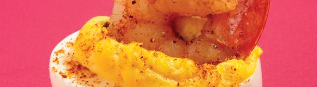 Shrimp Deviled Eggs