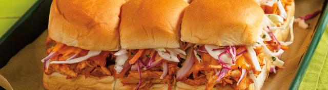 BBQ Chicken Sliders